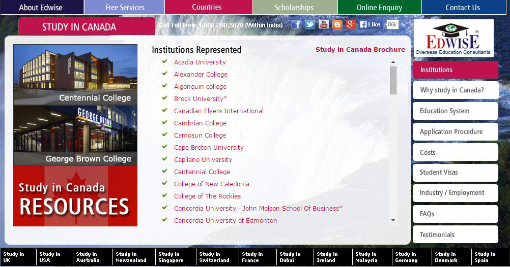 Study in Canada | Top Canadian Universities and Colleges | Study Abroad